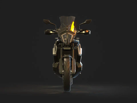 Base model KTM 790 Adventure 2019 3D Model