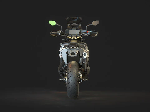 Base model KTM 790 Adventure 2019 3D Model