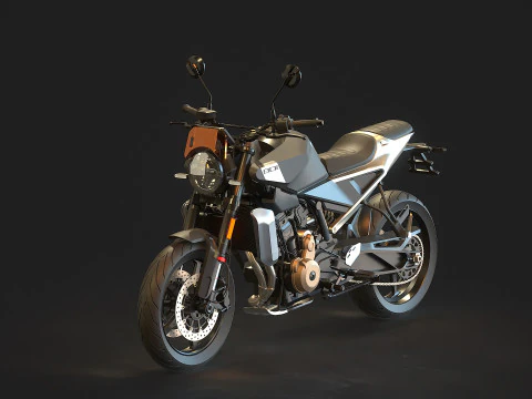 Хускварна Свартпилен 801 2024 г. 3D Модель