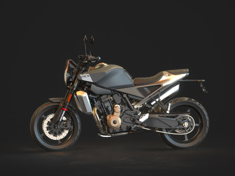Husqvarna Svartpilen 801 2024 3D 모델
