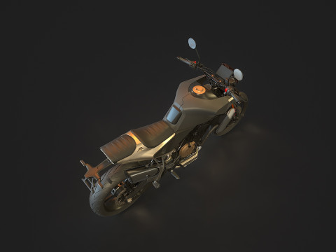 Husqvarna Svartpilen 801 2024 3D 모델