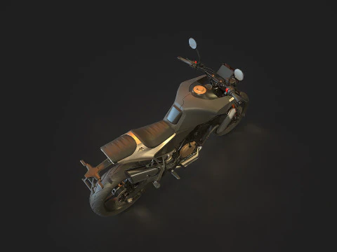 Husqvarna Svartpilen 801 2024 3D Model