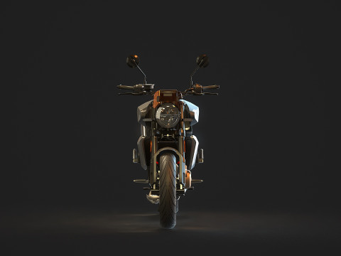 Husqvarna Svartpilen 801 2024 3D 모델