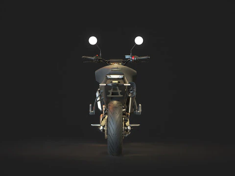 Husqvarna Svartpilen 801 2024 3D Model
