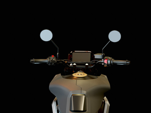 Husqvarna Svartpilen 801 2024 3D 모델