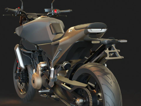 Husqvarna Svartpilen 801 2024 3D Model