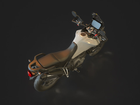 Base model Triumph Tiger 900 GT 2020 Modelo 3D
