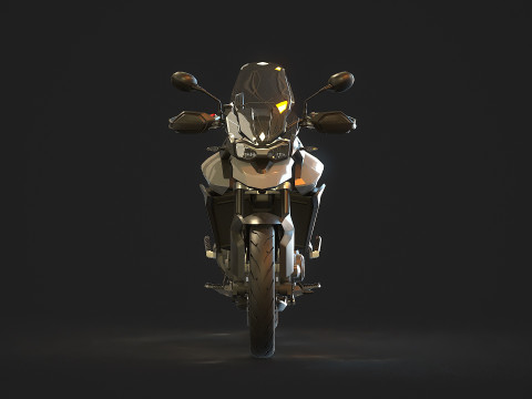 Base model Triumph Tiger 900 GT 2020 Modelo 3D