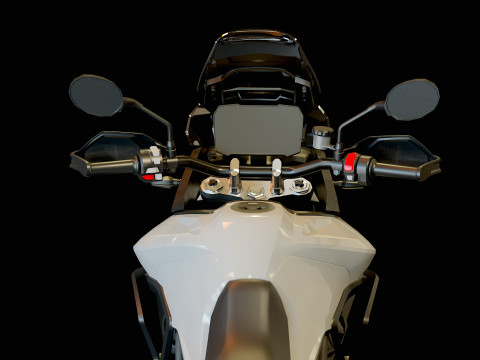 Base model Triumph Tiger 900 GT 2020 Modelo 3D