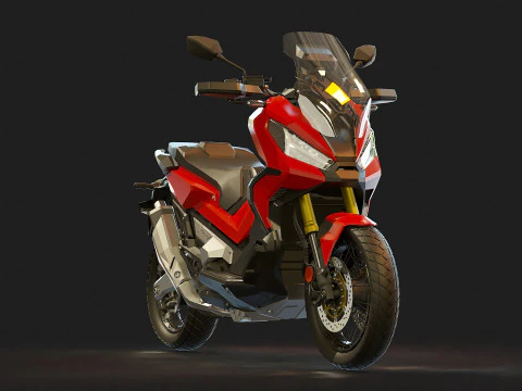 Base model Honda X ADV 2020 3D Model
