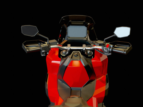 Base model Honda X ADV 2020 Model 3D