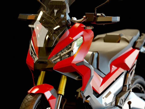 Base model Honda X ADV 2020 3D Model