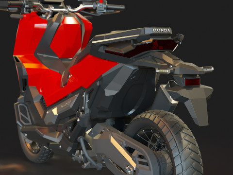 Base model Honda X ADV 2020 Model 3D