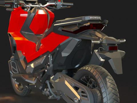 Base model Honda X ADV 2020 3D Model