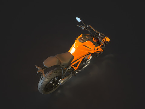 Base model KTM 1390 Super Duke 2024 3D मॉडल