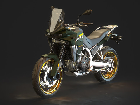 Base model Kove 800X Pro 2024 3D Model