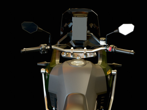 Base model Kove 800X Pro 2024 3D मॉडल