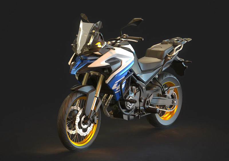 Base model Voge 525 DSX 2024 3D Model .c4d .max .obj .3ds .fbx .stl .blend 