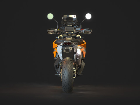 Base model KTM 890 Adventure 2024 3D Model