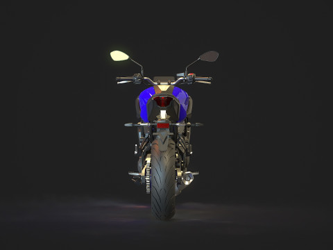 Base model Yamaha MT 07 2025 Modelo 3D