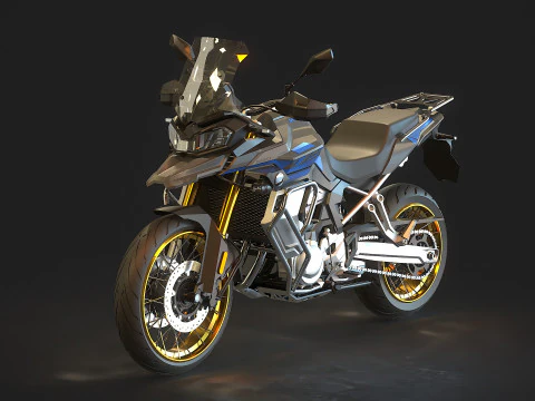 Modelo básico Voge 900 DSX 2024 Modelo 3D