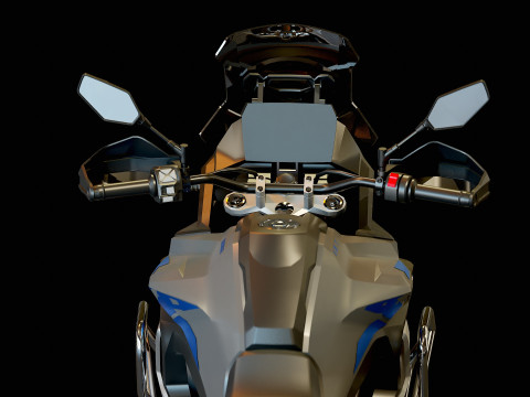 Base model Voge 900 DSX 2024 3Dモデル
