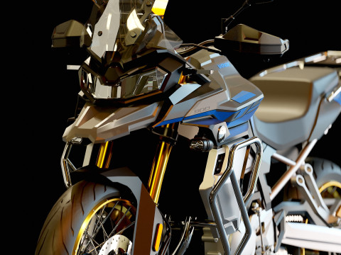 Base model Voge 900 DSX 2024 3Dモデル