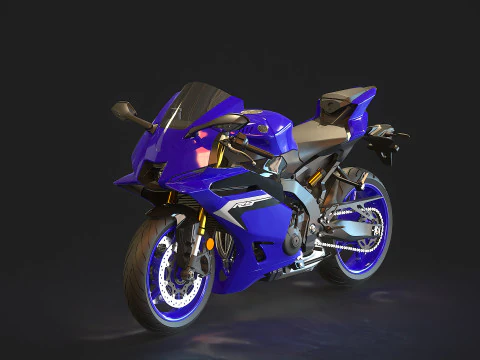 Modelo básico Yamaha R9 2025 Modelo 3D