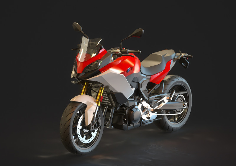 Base model F-900-X-R 2020 3D Model .c4d .max .obj .3ds .fbx .stl .blend 