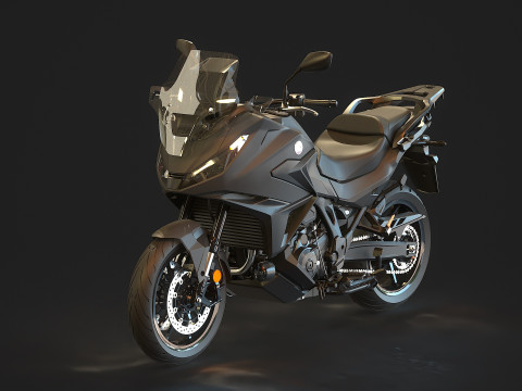 Base model Honda NT 1100 2025 3D Model