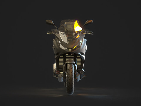 Base model Honda NT 1100 2025 3D 모델