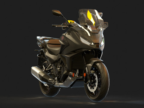 Base model Honda NT 1100 2025 3D 모델