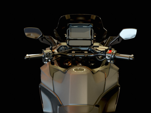 Base model Honda NT 1100 2025 3D 모델