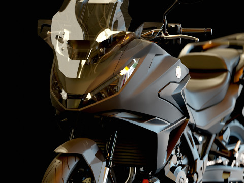 Base model Honda NT 1100 2025 3D 모델