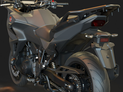 Base model Honda NT 1100 2025 3D 모델