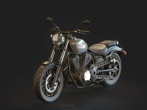 Modelo b&aacute;sico Yamaha XV950 2020 Modelo 3D