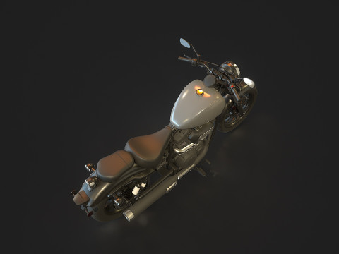 Base model Yamaha XV950 2020 Model 3D