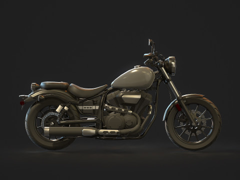 Base model Yamaha XV950 2020 Model 3D