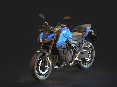 Modelo básico Honda CB750 Hornet 2025 Modelo 3D