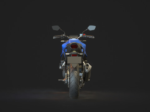 Base model Honda CB750 Hornet 2025 3D Model
