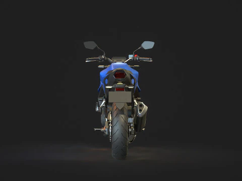 Base model Honda CB750 Hornet 2025 3D Model