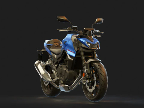 Base model Honda CB750 Hornet 2025 3D Model
