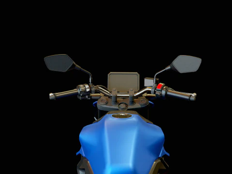 Base model Honda CB750 Hornet 2025 3D Model