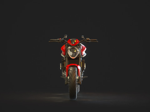 Base model Ducati Monster 2021 Modelo 3D