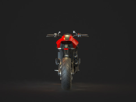 Base model Ducati Monster 2021 Modelo 3D