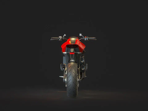 Modelo b&aacute;sico Ducati Monster 2021 Modelo 3D