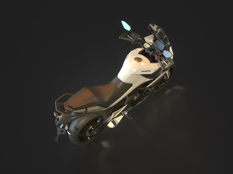 Base model MOTO 700 MT 2024 3D Model