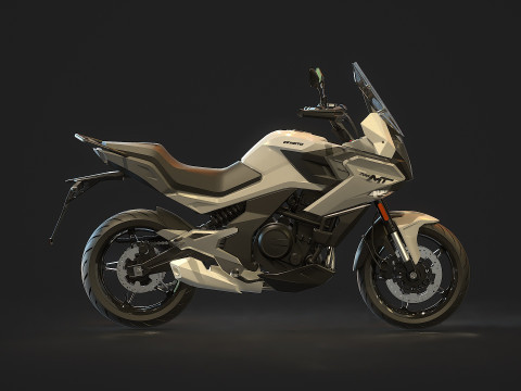 Base model MOTO 700 MT 2024 3D Model