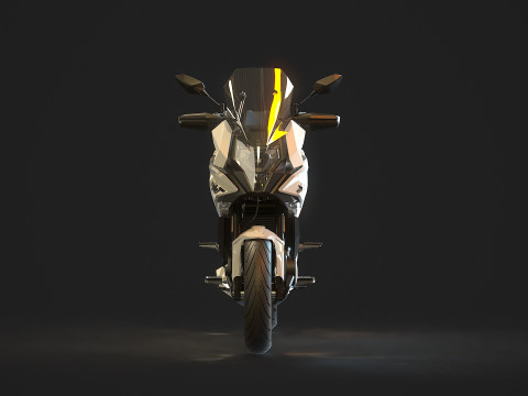 Base model MOTO 700 MT 2024 3D Model