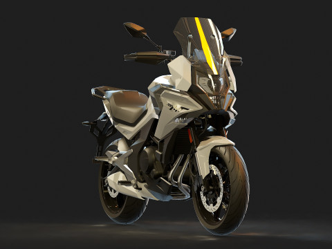 Base model MOTO 700 MT 2024 3D Model